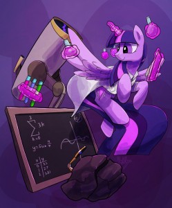 The Patron Saint of Science by DarkFlame75